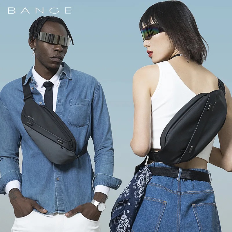 BANGE Crossbody Bag Men Big Ca - Fashion Harness Men recension och pris