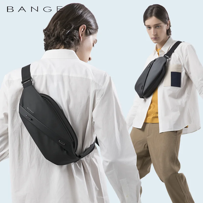 BANGE Crossbody Bag Men Big Ca - Fashion Harness Men recension och pris