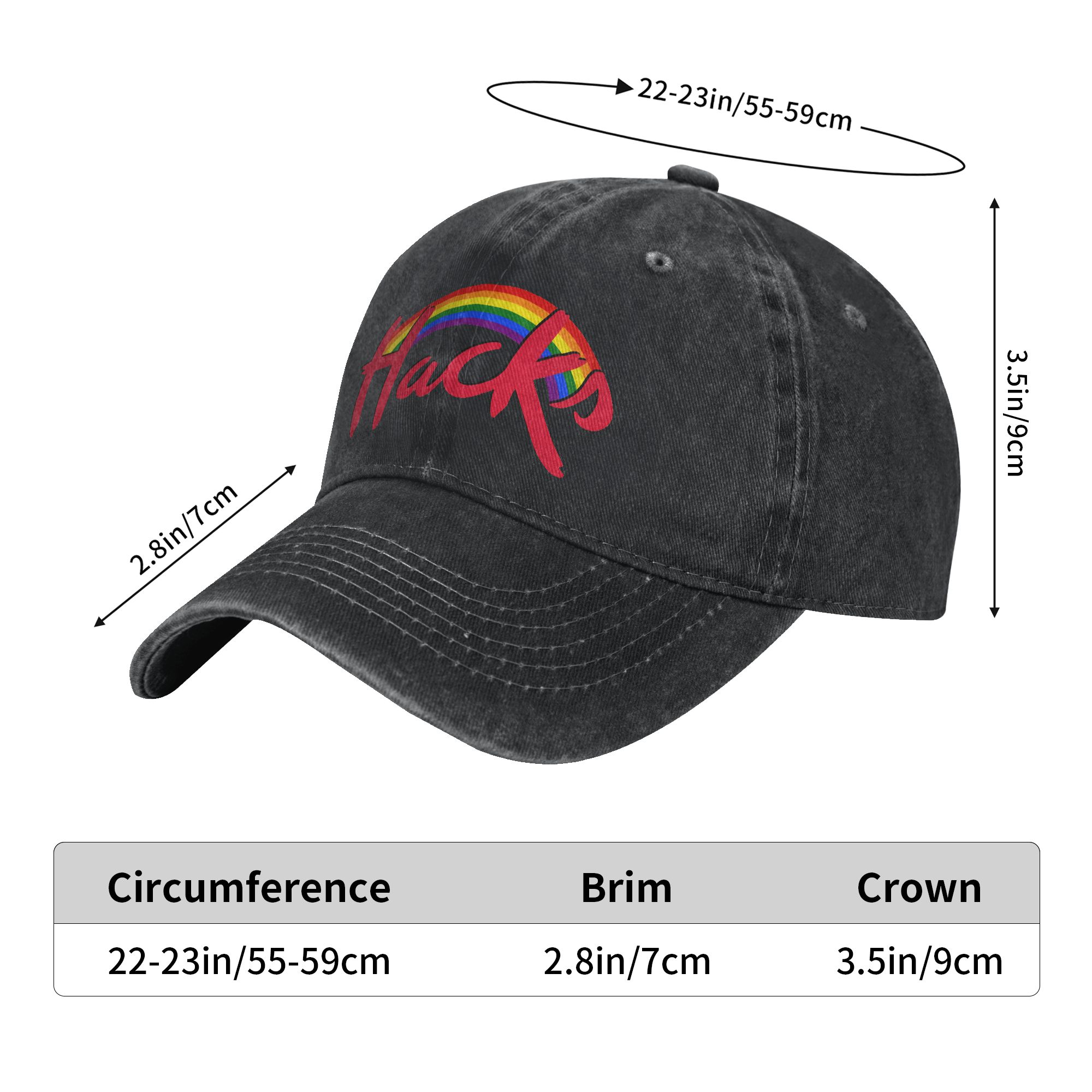 Summer Hacks Pride Rainbow Bas - Mens Fashion Hacks recension och pris