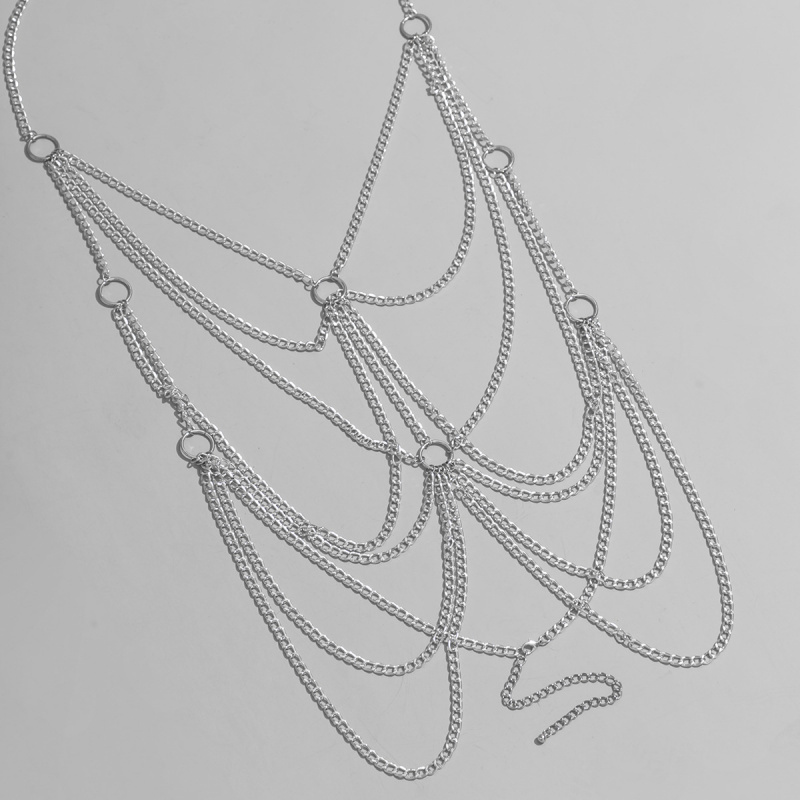 Men’s Body Chain Harness Silve - Fashion Harness Men recension och pris