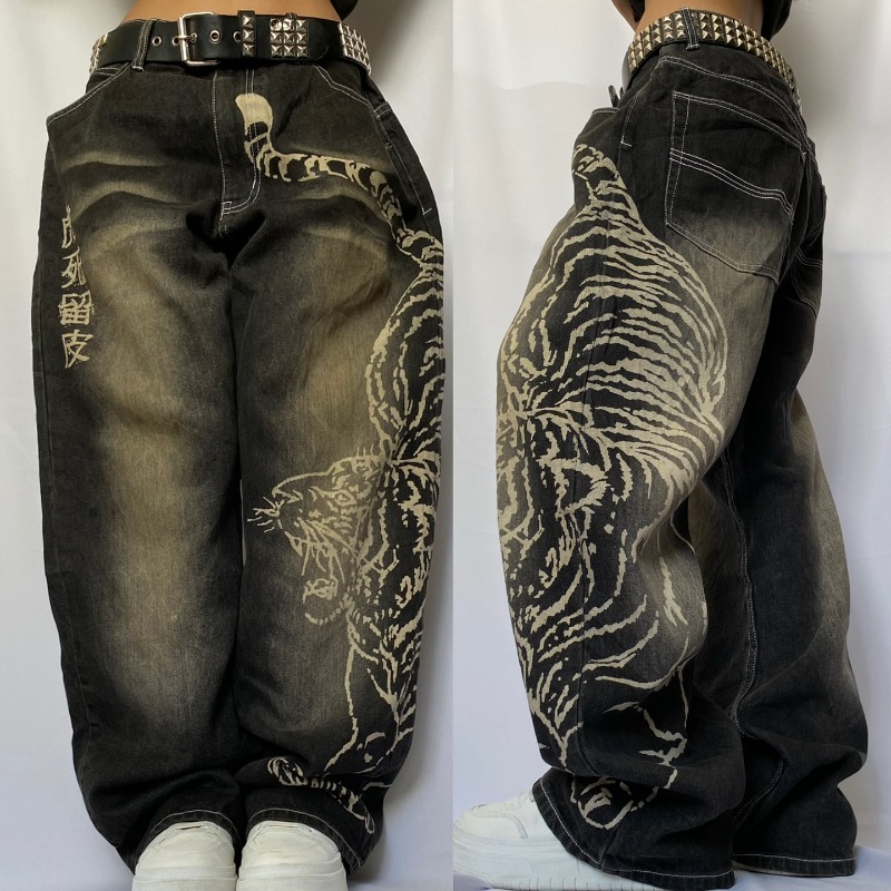 2025 Fashion New Oversized Pat - Men'S Fashion With Baggy Jeans recension och pris