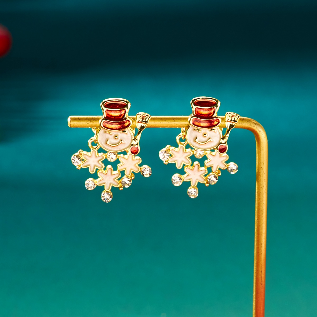 Christmas Holiday Stud Earring - Men'S Fashion Xmas Party recension och pris