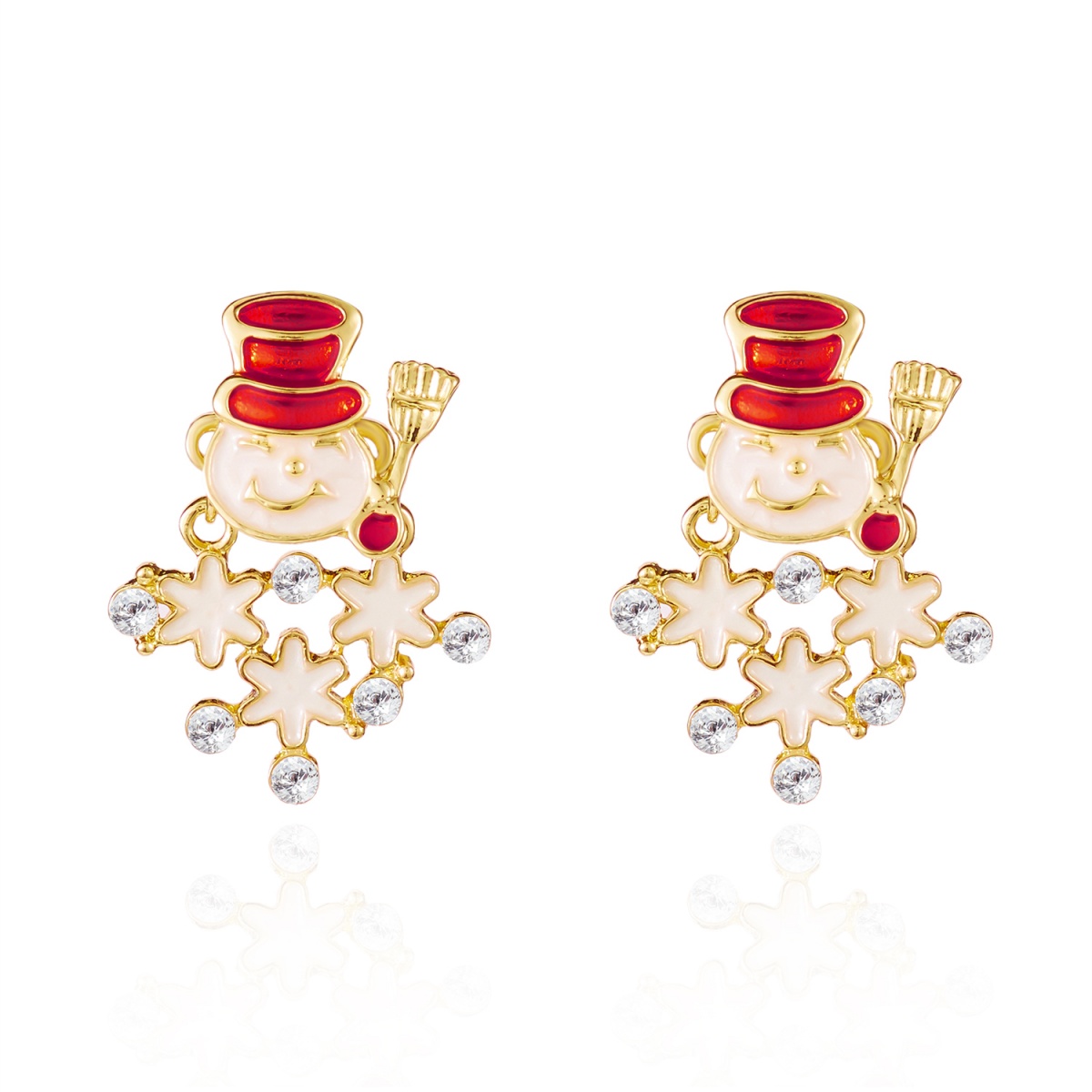 Christmas Holiday Stud Earring - Men'S Fashion Xmas Party recension och pris