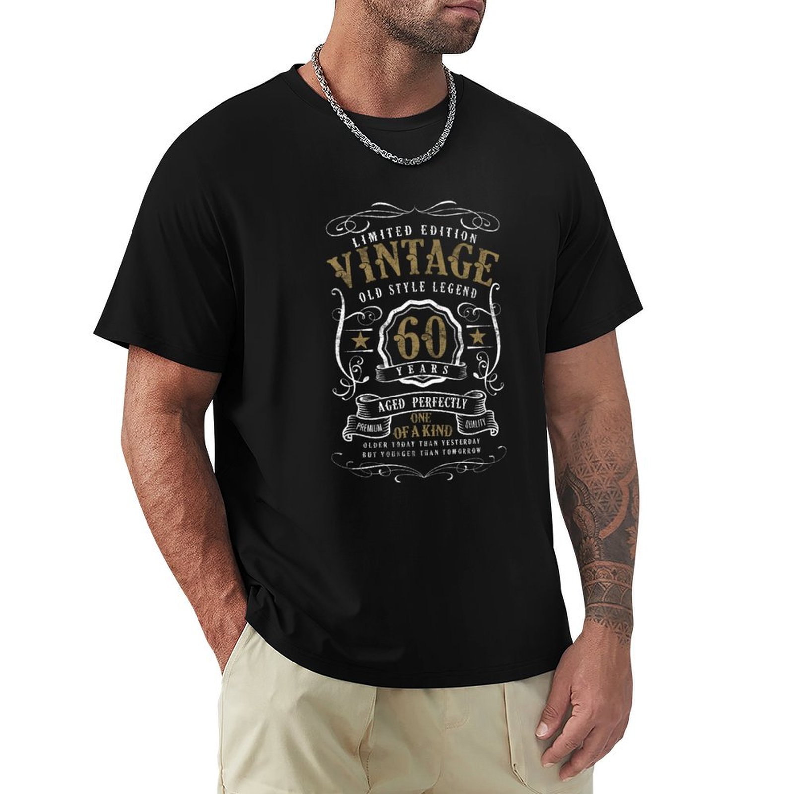 60 birthday Old Style Legend - - Men'S Fashion For 60 Year Old recension och pris
