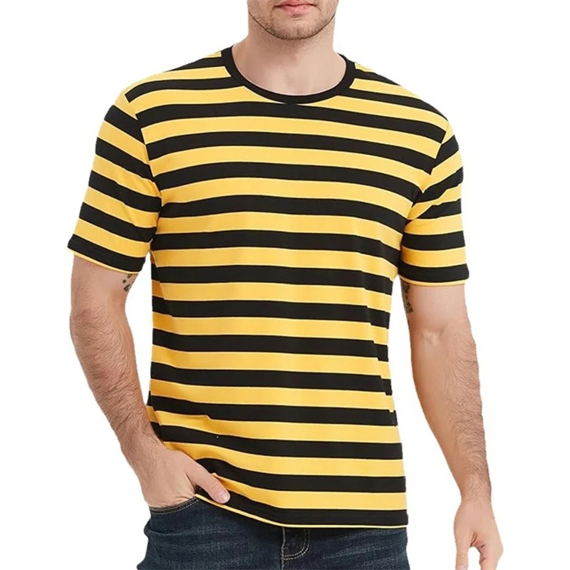 Summer fashion men's printed T - Men'S Fashion Xxl recension och pris