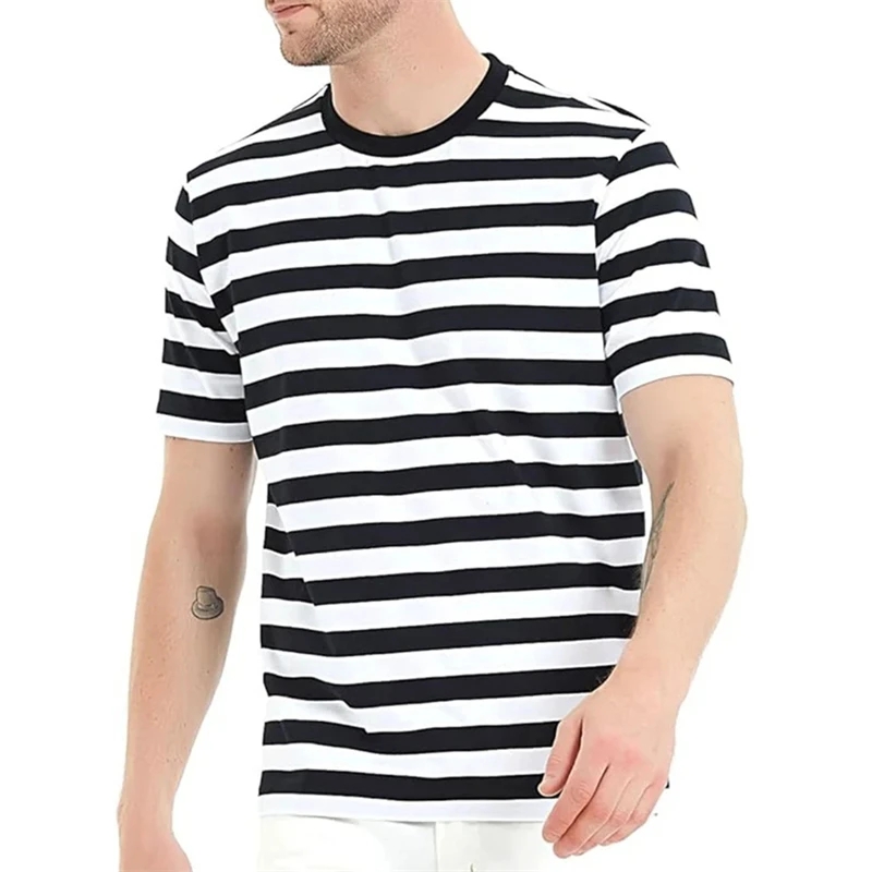 Summer fashion men's printed T - Men'S Fashion Xxl recension och pris
