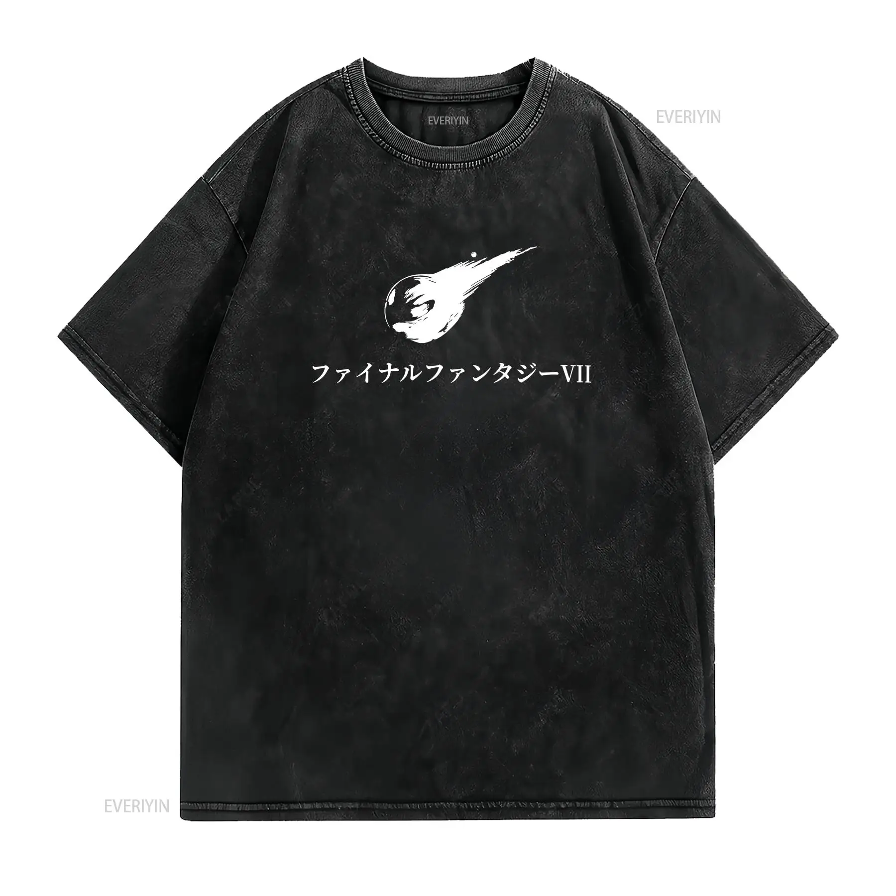 FF7 JP Title T shirt Multiple  - Men'S Fashion Everyday recension och pris