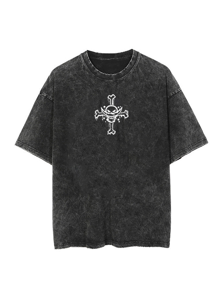 One Piece Vintage Whitebeard P - Men'S Fashion Oversized T Shirt recension och pris