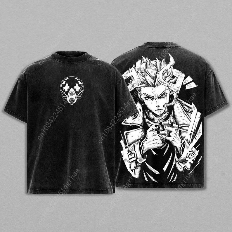 Gachiakuta Vintage Anime Washe - Men'S Fashion Oversized T Shirt recension och pris