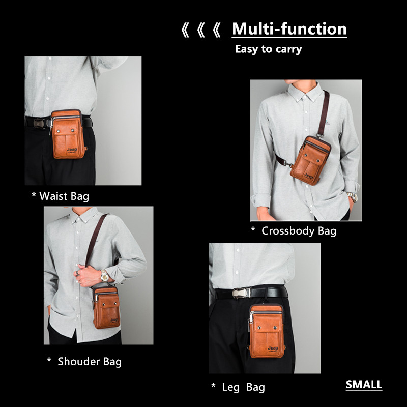 JEEP BULUO Small Multi-functio - Fashion Harness Men recension och pris