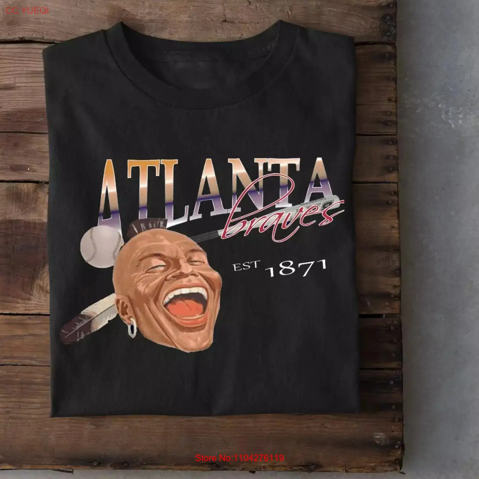 Atlanta teammm T Shirt  Cotton - Men'S Fashion Everyday recension och pris