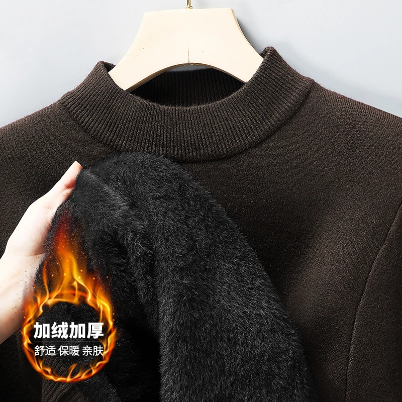 Half Turtleneck Knitwear Sweat - Turtleneck Sweater Men recension och pris