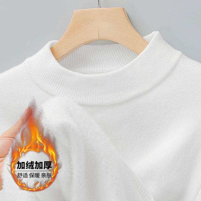 Half Turtleneck Knitwear Sweat - Turtleneck Sweater Men recension och pris