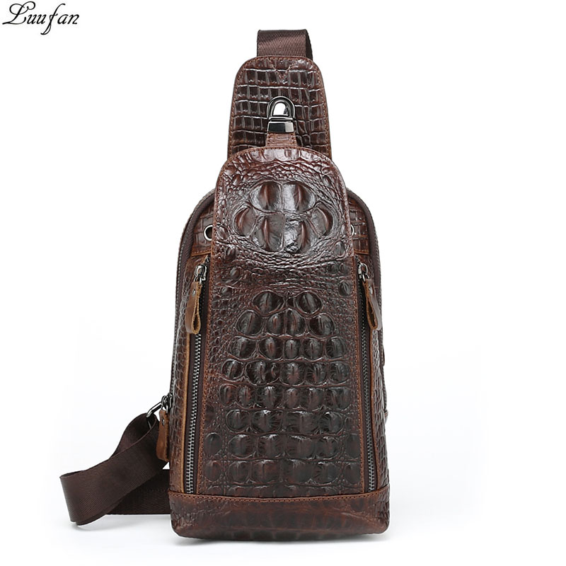 Luufan Genuine Leather Mens Ch - Fashion Harness Men recension och pris