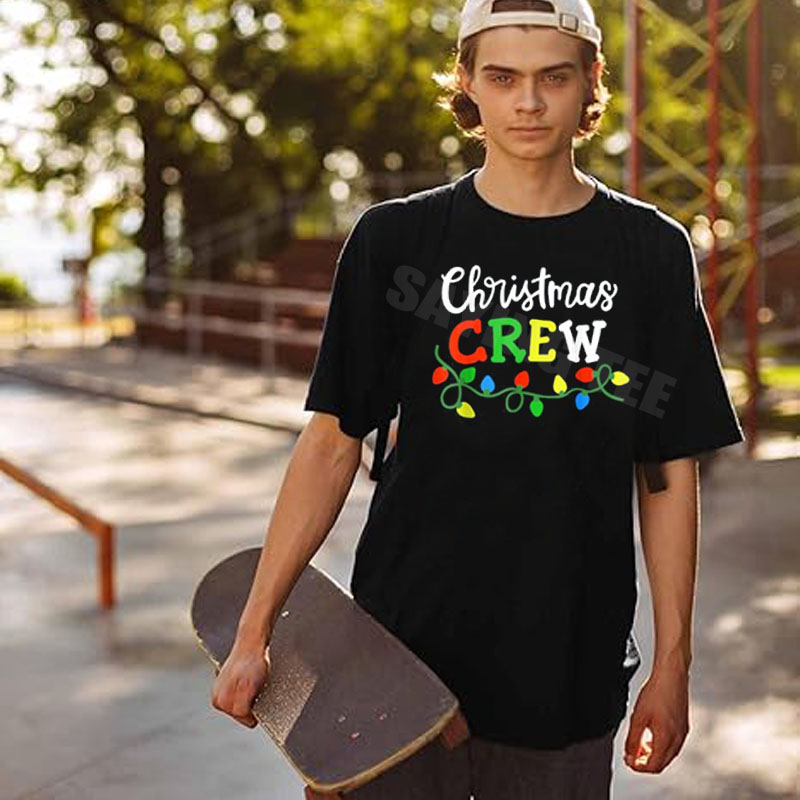 Christmas Crew Matching Family - Men'S Fashion Xmas Party recension och pris