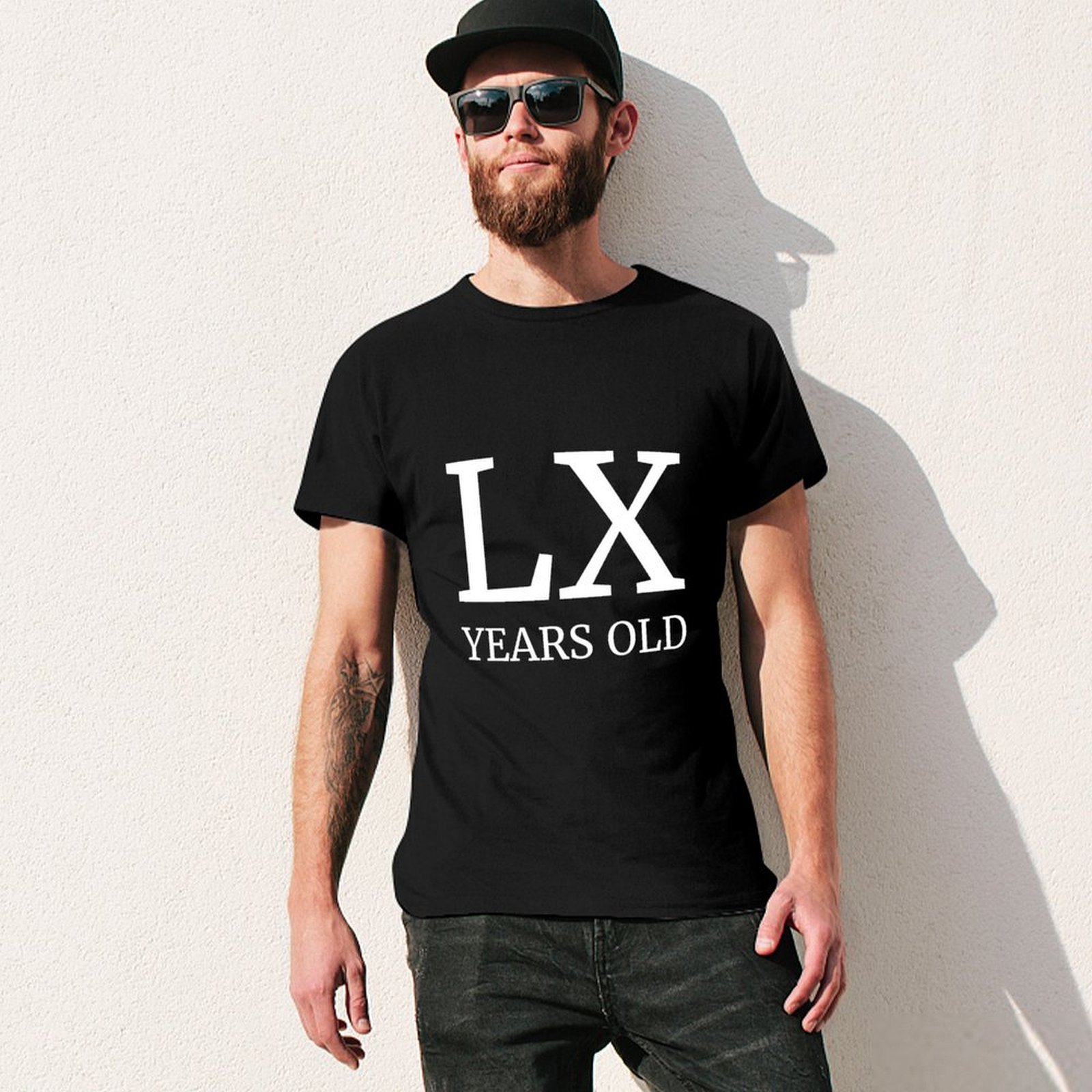 LX Years Old Latin 60th Birthd - Men'S Fashion For 60 Year Old recension och pris