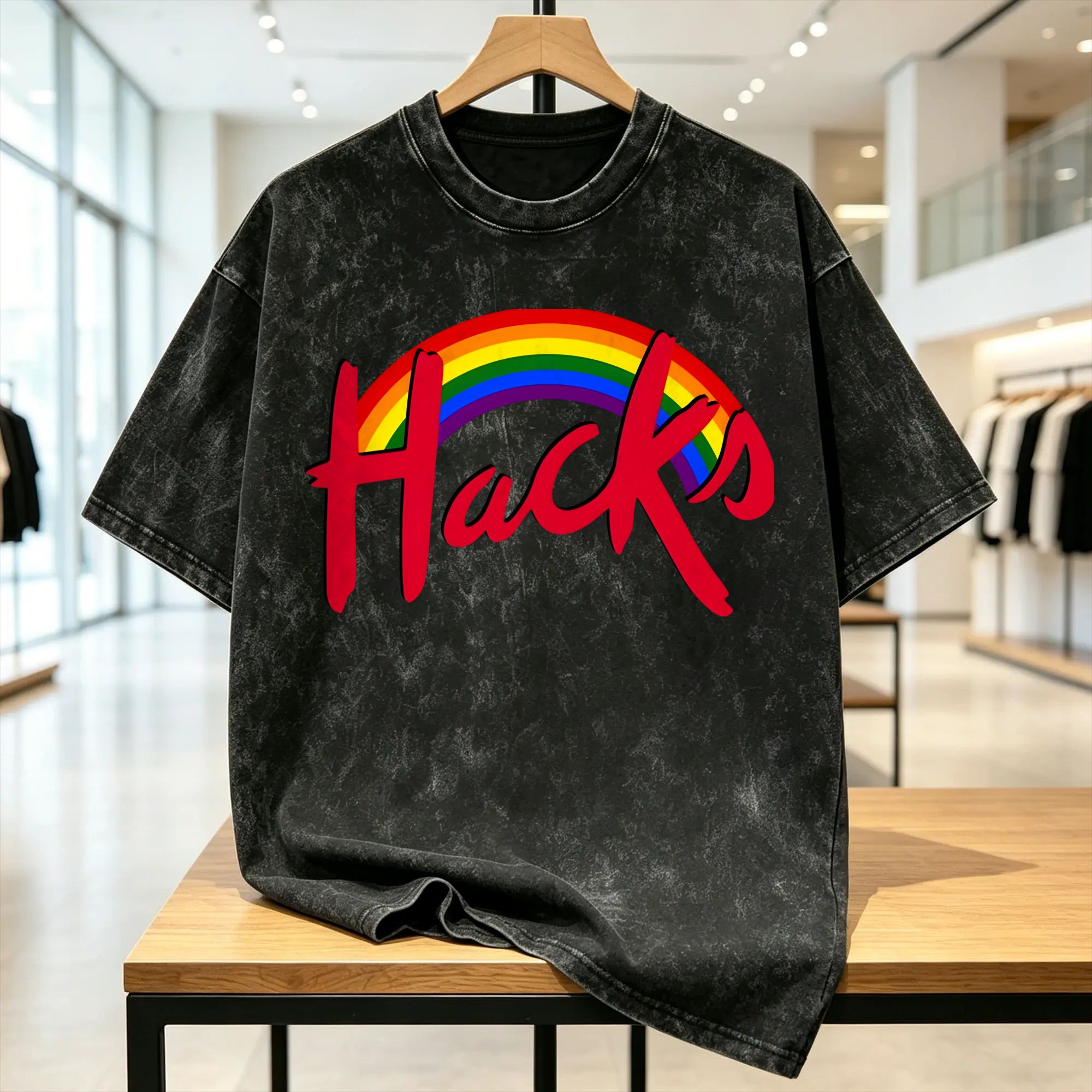 Hacks TV Show T-Shirt Men  Fas - Mens Fashion Hacks recension och pris