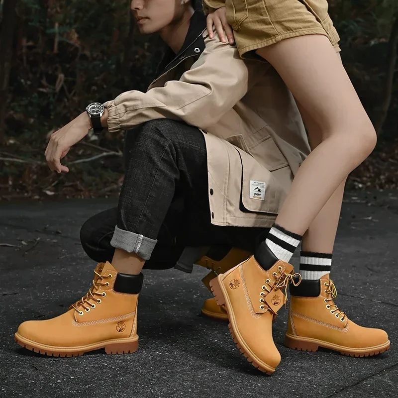 Boots Men High Top Boots High  - Men'S Fashion Loafers recension och pris