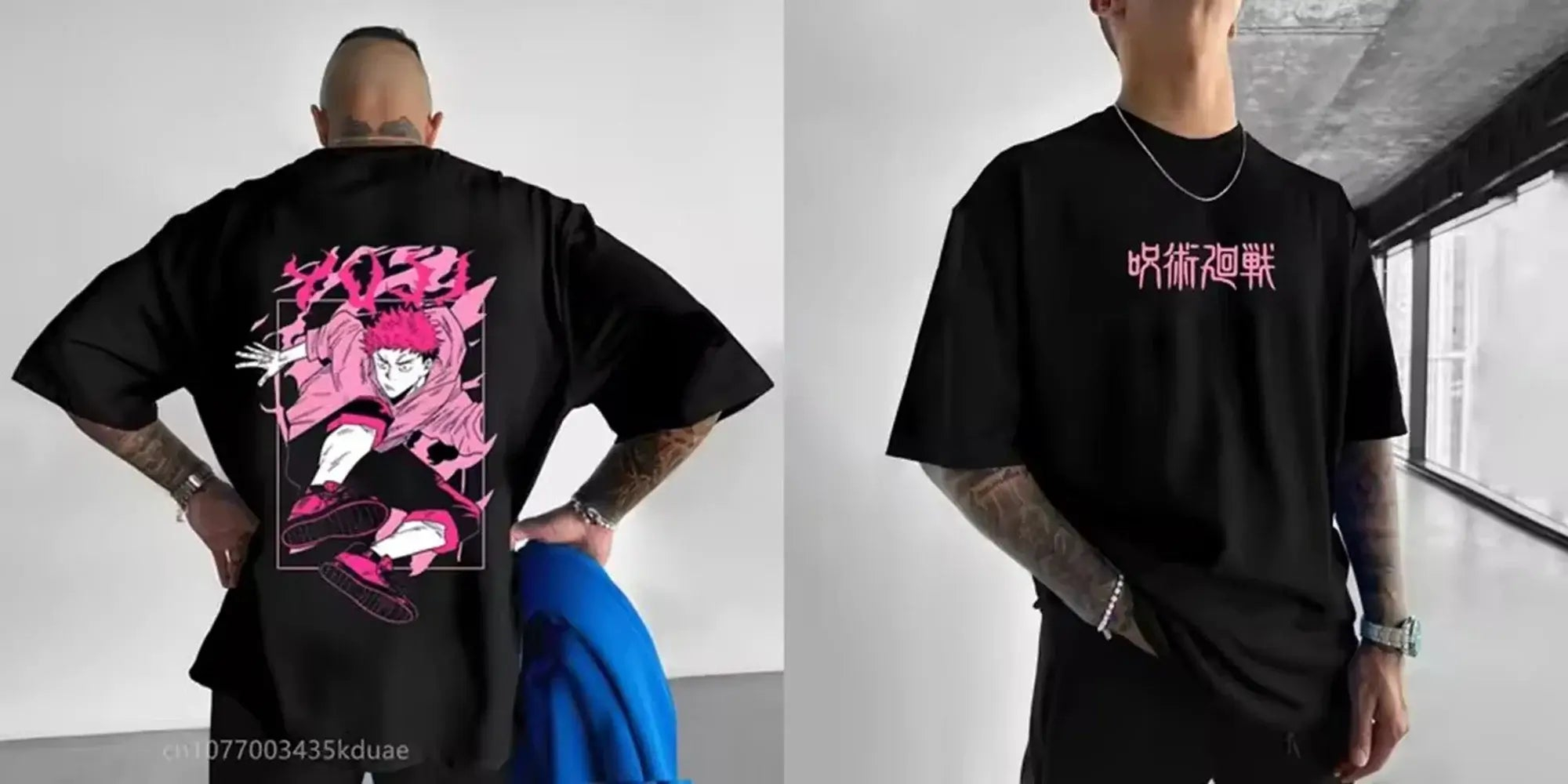 Jujutsu Kaisen T-Shirt Anime G - Men'S Fashion Oversized T Shirt recension och pris