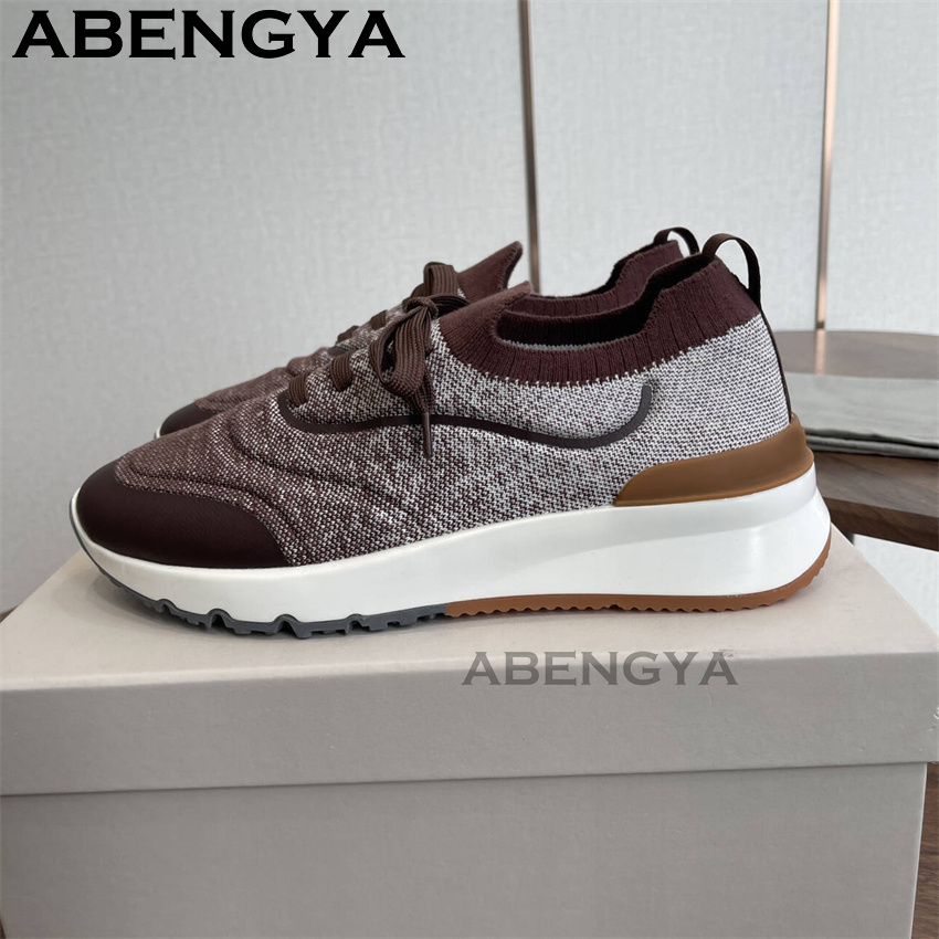 Men New Multicolour Knitted lo - Men'S Fashion Loafers recension och pris