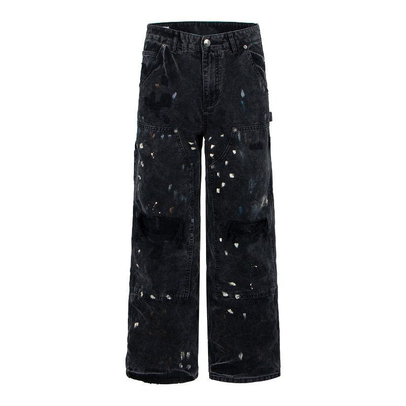 American Retro High Street Rip - Men'S Fashion With Baggy Jeans recension och pris
